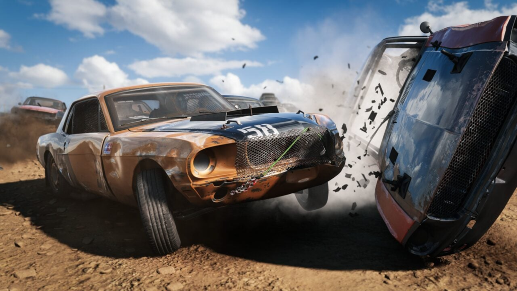 Wreckfest, игры гонки