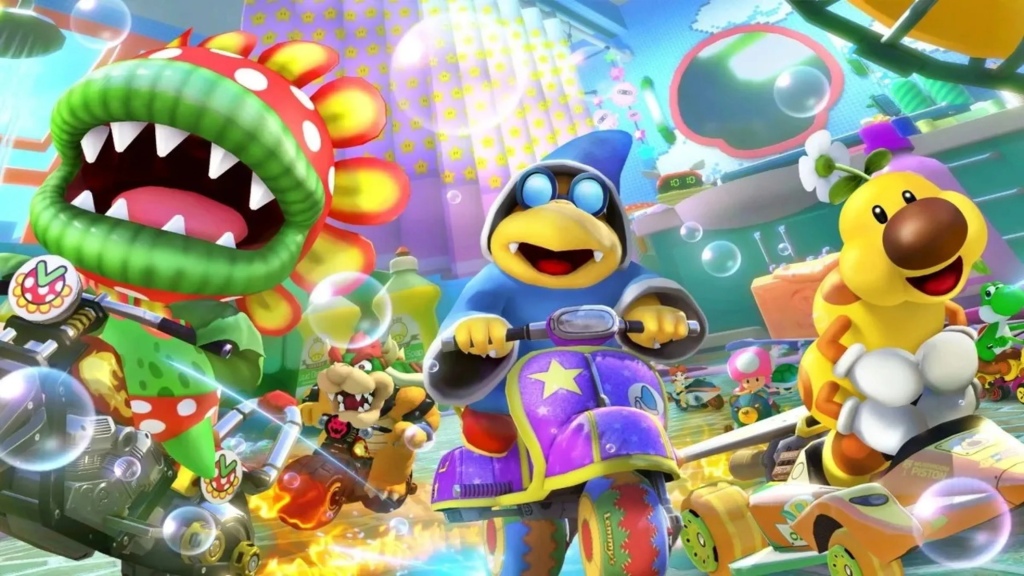 Mario Kart 8 Deluxe, игры гонки